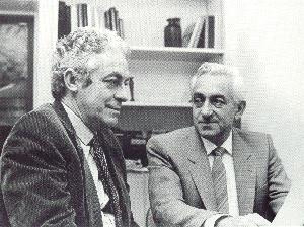 Ludovikus (1928–2006) und Friedrich (1924–2004) Oidtmann