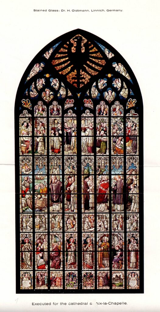 Aachener Dom, Nikolauskapelle, Vorkriegsfenster