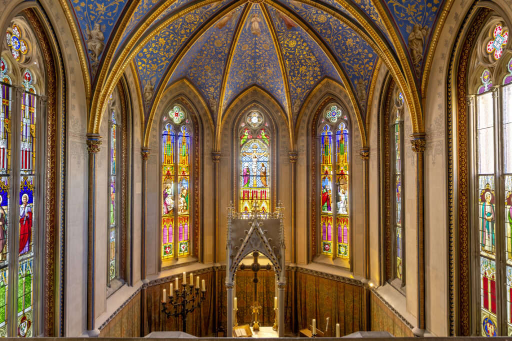 Burg Hohenzollern Ev. Christuskapelle Chor